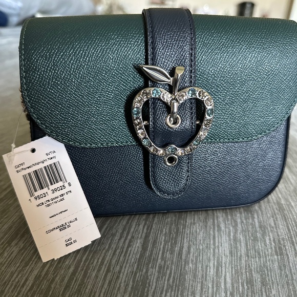 Coach Leather Crossbody Big Apple - Picture 1 of 5